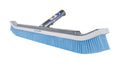 A&B Brush 3020 24 inch commercial curved pool wall brush with blue nylon bristles