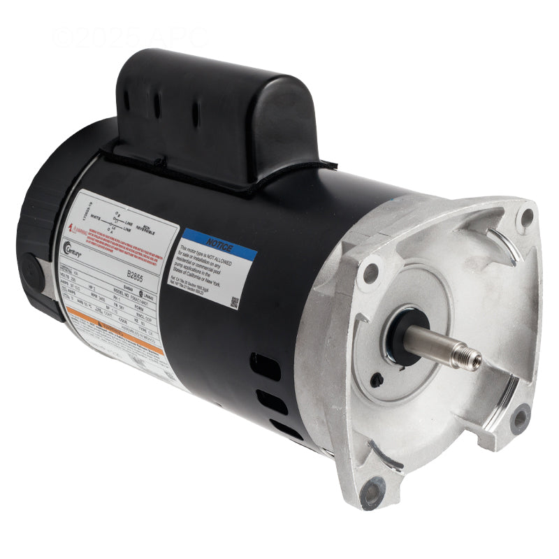Century B2855 2 HP square flange pool pump motor