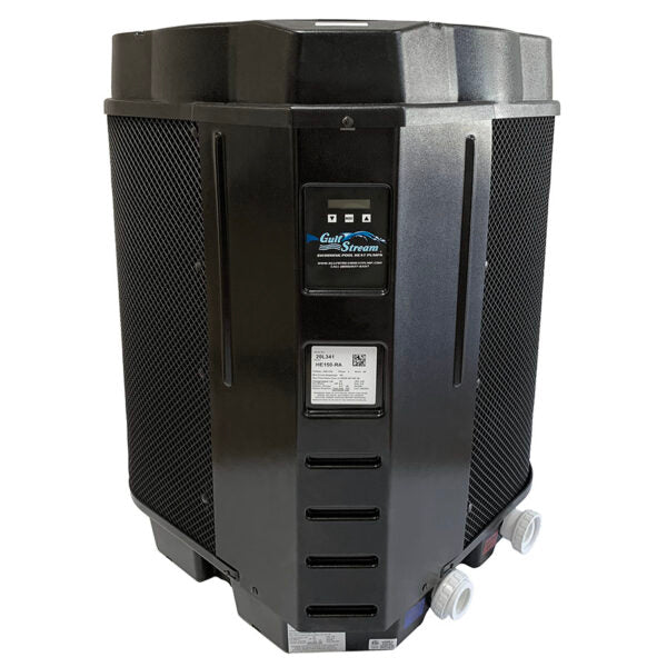 GulfStream HE150-RA pool heat pump on white background