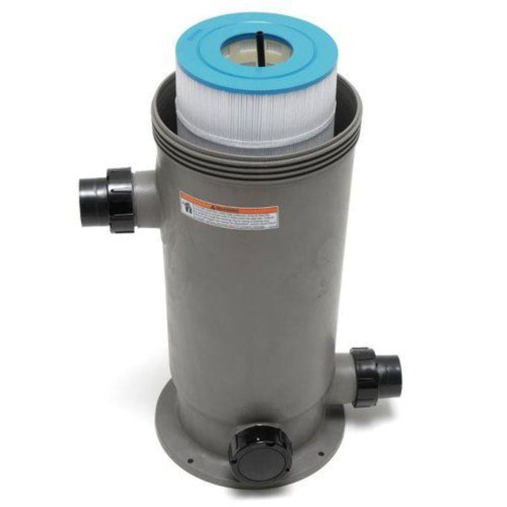 Jandy CS150 filter open view showing cartridge element