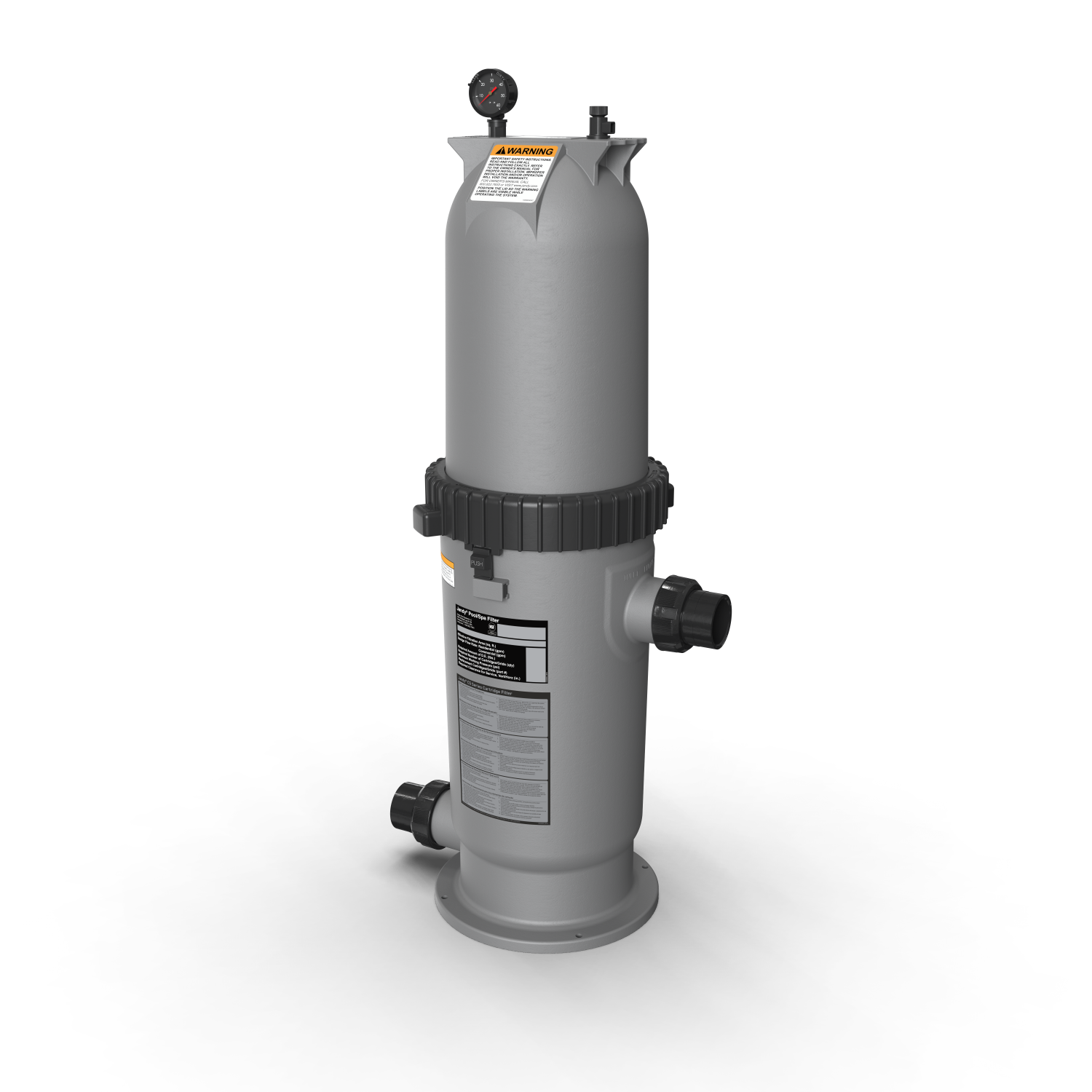 Jandy CS200 cartridge filter alternate angle