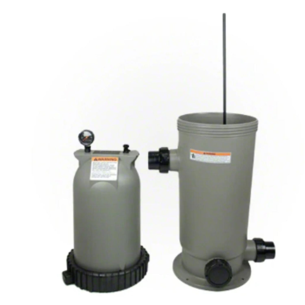 Jandy CS200 cartridge filter open housing view