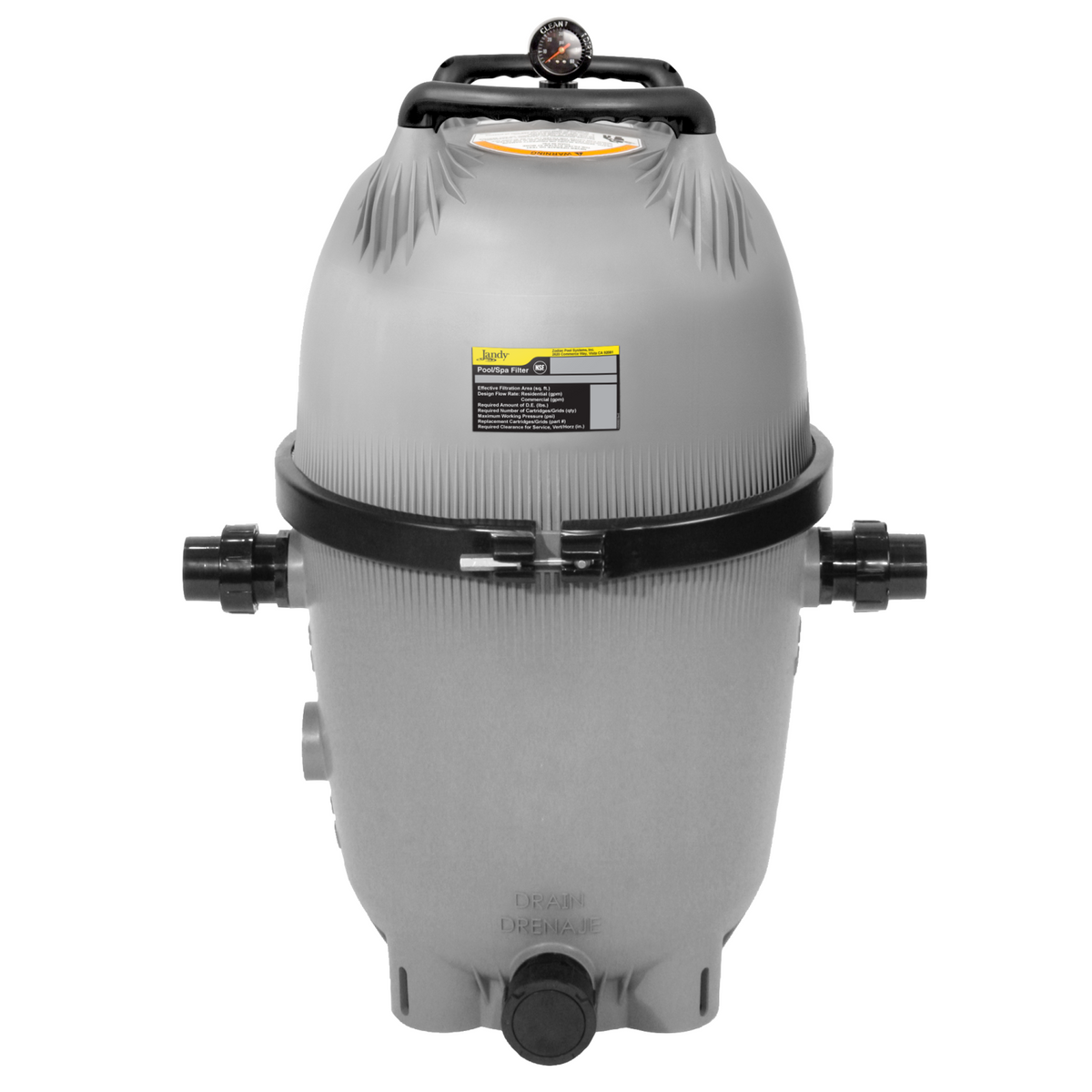 Jandy CV340 cartridge pool and spa filter