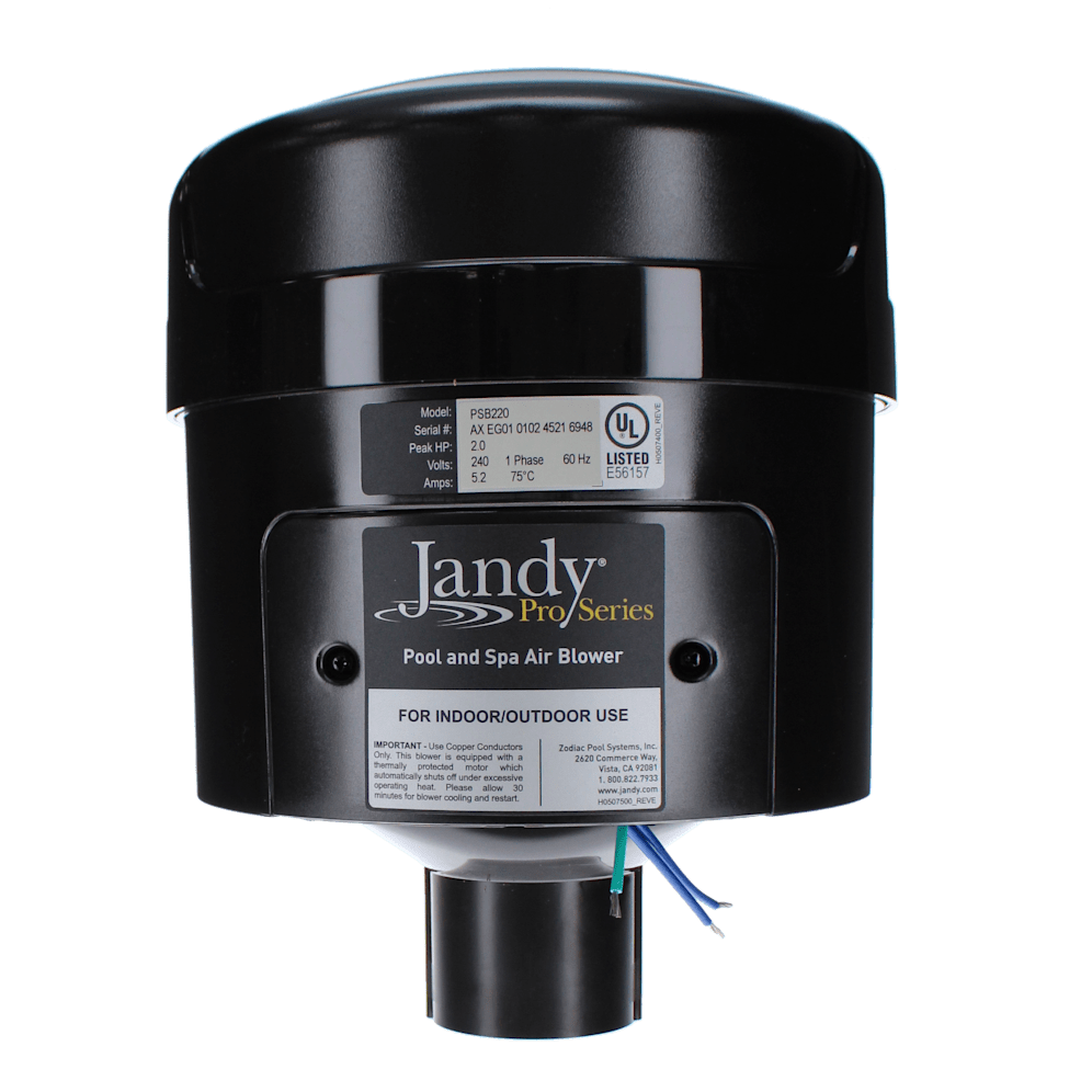 Jandy PSB220 2 HP 240V pool and spa blower product view