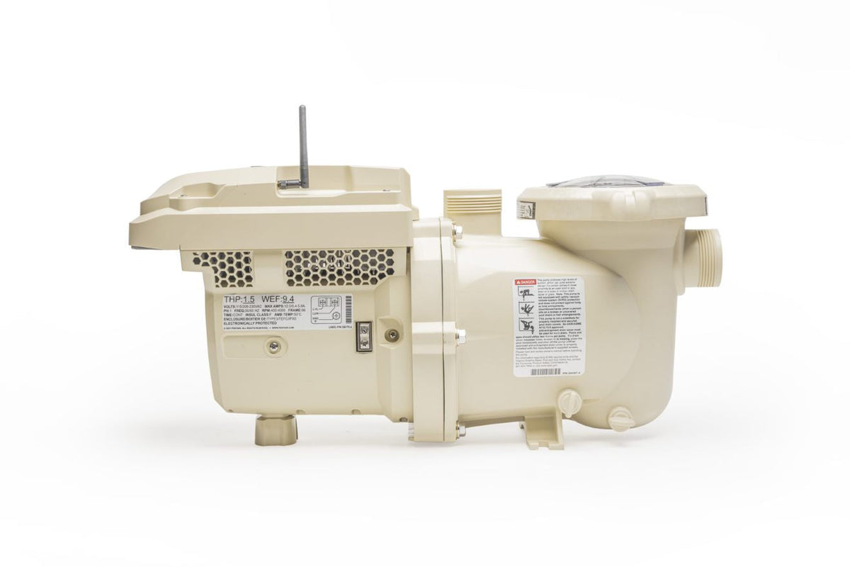 Pentair IntelliFlo3 VSF 1.5 HP variable-speed and flow pool pump with I/O relay board