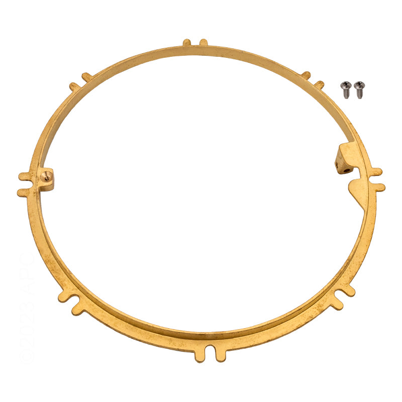 Pentair 79211600Z brass plaster ring with mounting screws